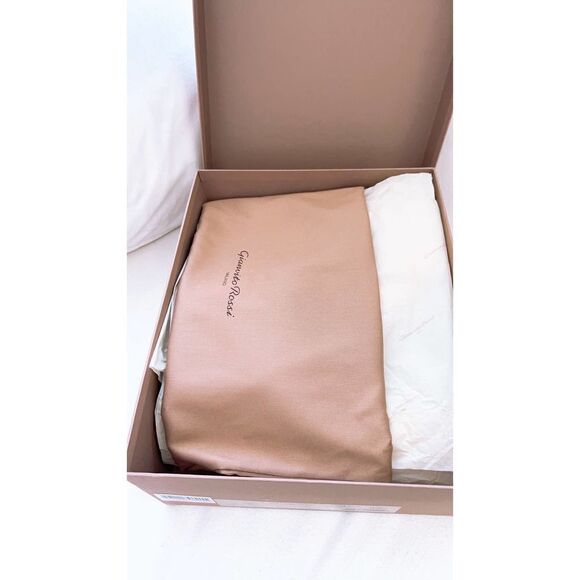 GIANVITO ROSSI 110 twisted suede platform sandals 42 - Picture 13 of 13